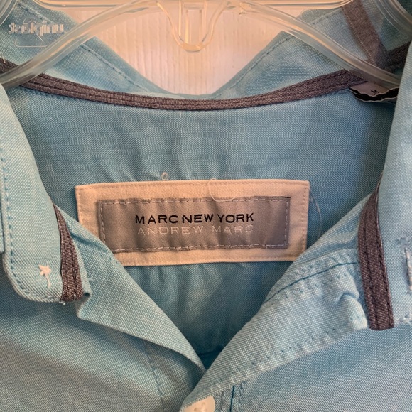 Marc New York Andrew Marc Long Sleeve Button-down - Picture 3 of 4